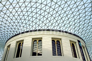 Roof at the British Museum